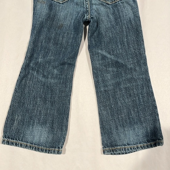 BABY GAP Toddler 2T Straight Jeans Dark Wash Denim Adjustable Waist - Picture 7 of 8